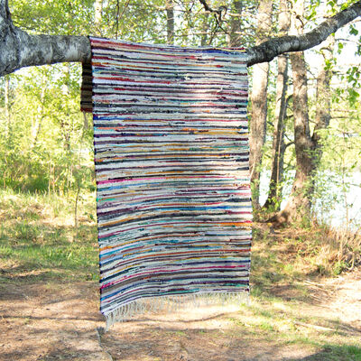 Ilona räsymatto 80x150 cm monivärinen